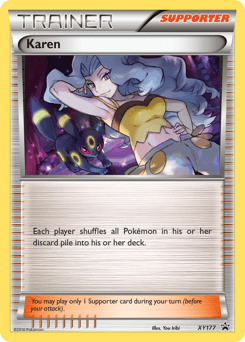 Karen XY Black Star Promos #XY177