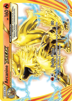 Arcanine BREAK XY Black Star Promos #XY180