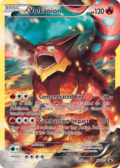 Volcanion XY Black Star Promos #XY185