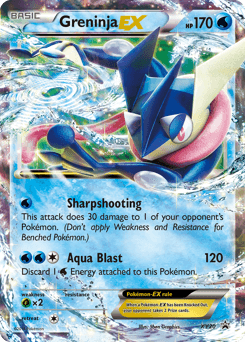 Greninja-EX XY Black Star Promos #XY20