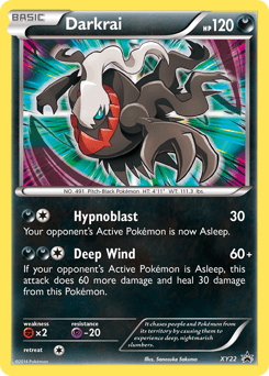 Darkrai XY Black Star Promos #XY22