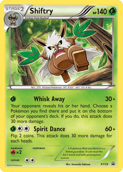 Shiftry XY Black Star Promos #XY23