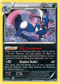 Greninja XY Black Star Promos #XY24