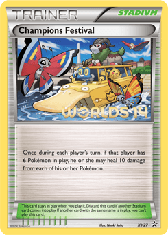 Champions Festival XY Black Star Promos #XY27