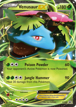 Venusaur-EX XY Black Star Promos #XY28