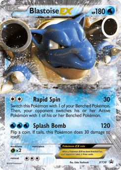 Blastoise-EX XY Black Star Promos #XY30