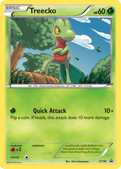 Treecko XY Black Star Promos #XY36