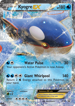 Kyogre-EX XY Black Star Promos #XY41