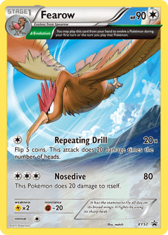 Fearow XY Black Star Promos #XY57