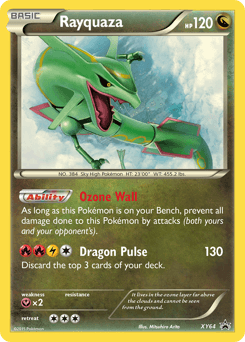 Rayquaza XY Black Star Promos #XY64