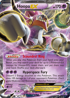 Hoopa-EX XY Black Star Promos #XY71