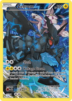 Zekrom XY Black Star Promos #XY76