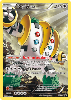 Regigigas XY Black Star Promos #XY82