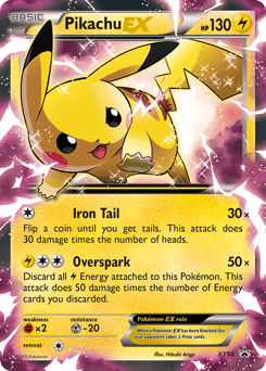 Pikachu-EX XY Black Star Promos #XY84