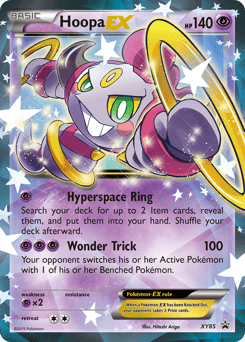 Hoopa-EX XY Black Star Promos #XY85