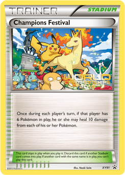 Champions Festival XY Black Star Promos #XY91