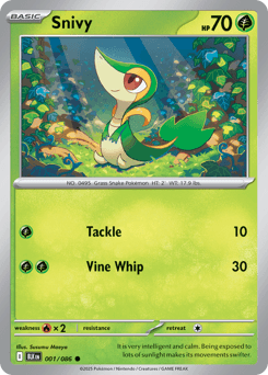 Snivy Black Bolt #1