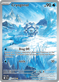 Cryogonal Black Bolt #111