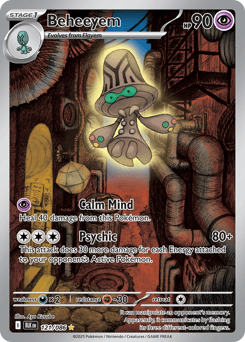 Beheeyem Black Bolt #121