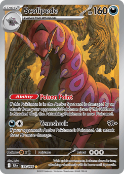 Scolipede Black Bolt #134