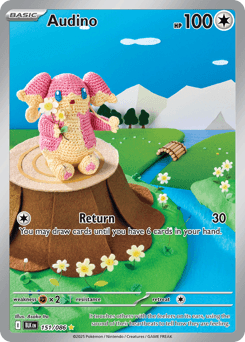 Audino Black Bolt #151