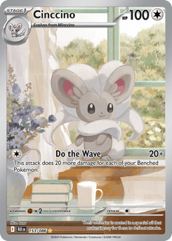 Cinccino Black Bolt #153
