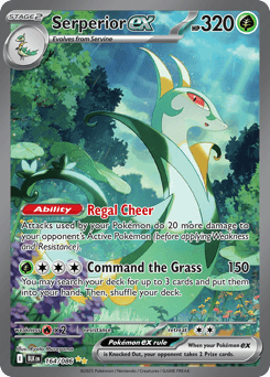 Serperior ex Black Bolt #164