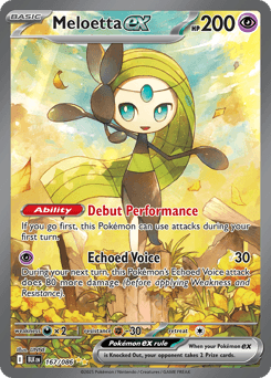 Meloetta ex Black Bolt #167