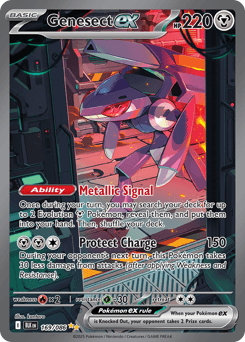 Genesect ex Black Bolt #169
