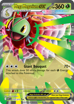 Mega Meganium ex Ascended Heroes #10