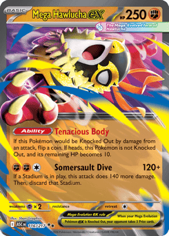 Mega Hawlucha ex Ascended Heroes #116