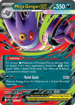 Mega Gengar ex Ascended Heroes #125