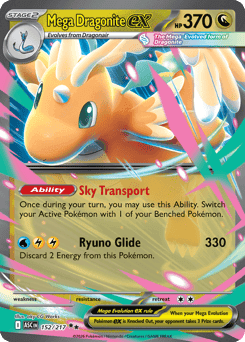 Mega Dragonite ex Ascended Heroes #152