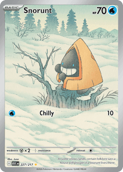 Snorunt Ascended Heroes #227