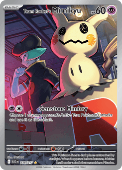 Team Rocket's Mimikyu Ascended Heroes #238