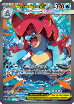 Mega Feraligatr ex Ascended Heroes #274