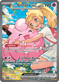 Lillie's Clefairy ex Ascended Heroes #280