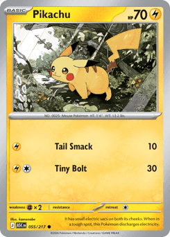 Pikachu Ascended Heroes #55