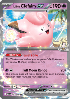 Lillie's Clefairy ex Ascended Heroes #76