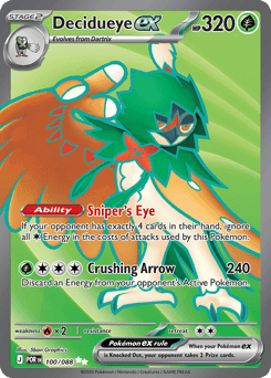 Decidueye ex Perfect Order #100