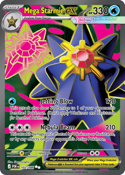 Mega Starmie ex Perfect Order #102