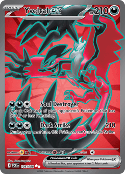 Yveltal ex Perfect Order #105