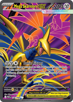 Mega Skarmory ex Perfect Order #106