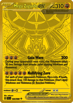 Mega Zygarde ex Perfect Order #124