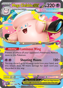 Mega Clefable ex Perfect Order #31