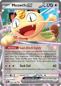 Meowth ex Perfect Order #62
