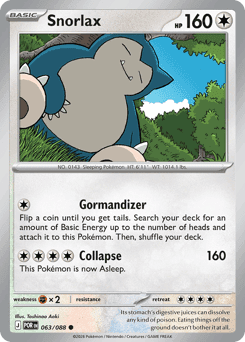 Snorlax Perfect Order #63