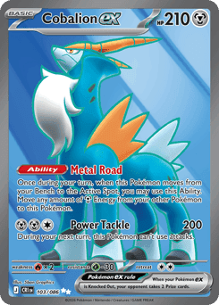 Cobalion ex Chaos Rising #103
