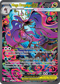 Mega Dragalge ex Chaos Rising #118