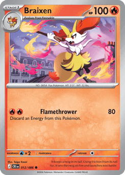 Braixen Chaos Rising #12